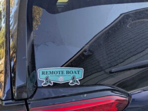 Remote Boat™ Sticker - Image 2