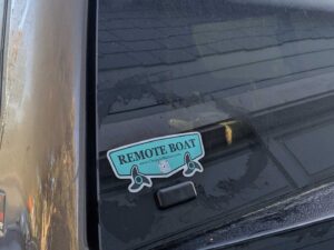 Remote Boat™ Sticker - Image 3